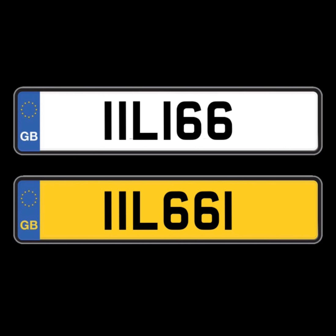 Private Registration Plates