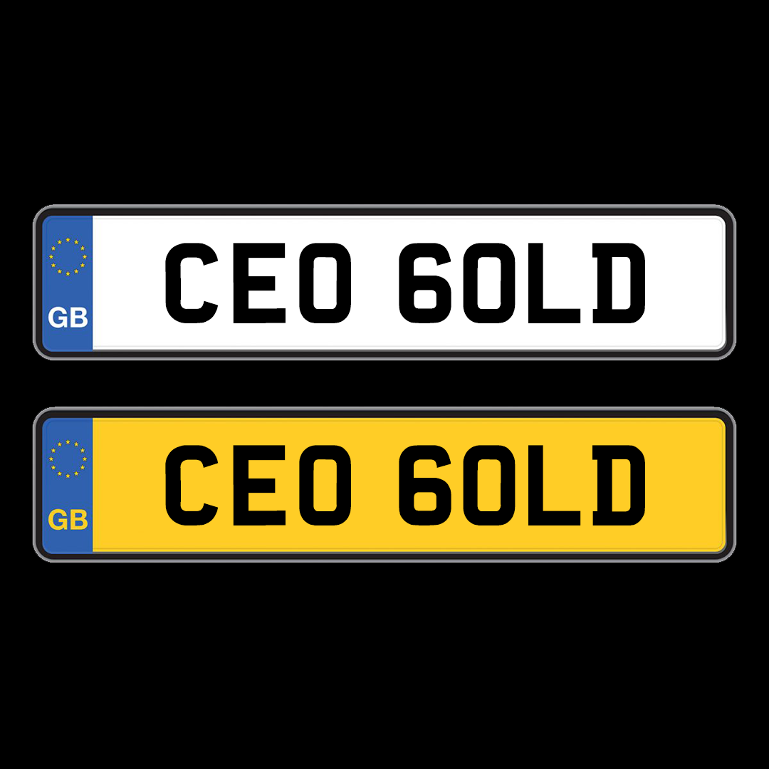 Personlised Number Plates