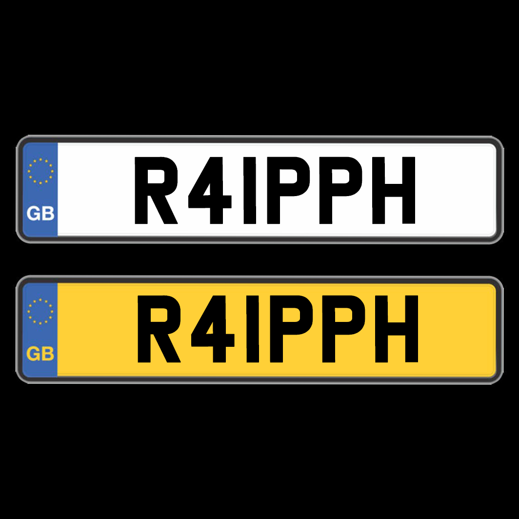 private number plates