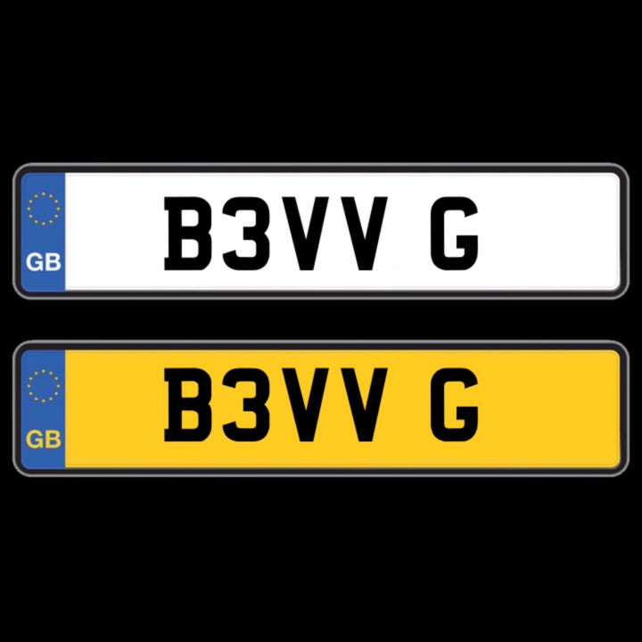 Personlised Number Plates