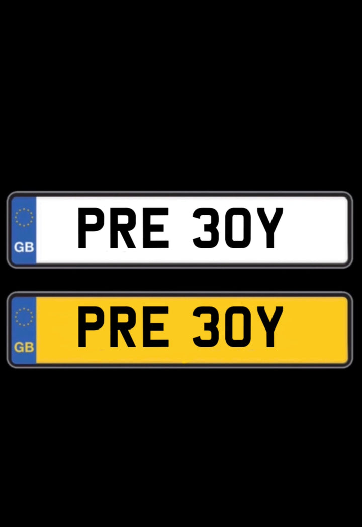 Number Plates